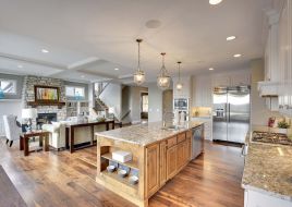 Creek Hill Custom Great Room Kitchen 5425