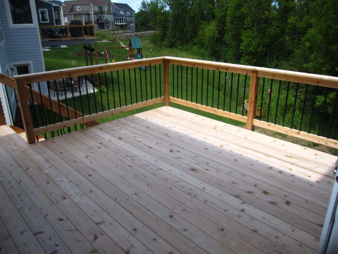 Creek Hill Custom Home Backyard 16200 59th