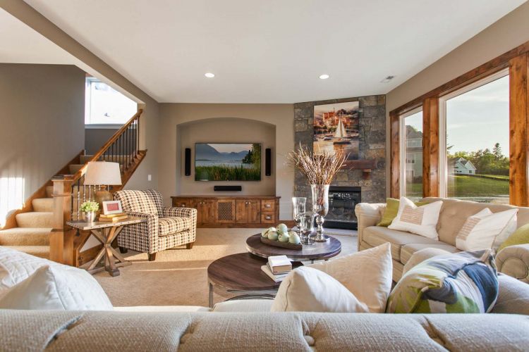Great Room Available 17342 Creek Hill Custom Homes MN