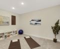 Lower Level Exercise Room 18447 75th Creek Hill Custom Homes Maple Grove