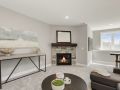 Lower Level Family Room Fireplace 39 18447 75th Creek Hill Custom Homes Maple Grove