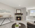 Lower Level Family Room Fireplace 39 18447 75th Creek Hill Custom Homes Maple Grove
