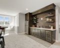 Lower Level Wet Bar 36 18447 75th Creek Hill Custom Homes Maple Grove